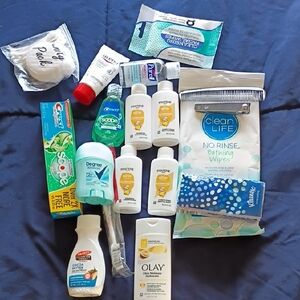 Everyones Travel Shampoo & Conditioner Set - White Bottles